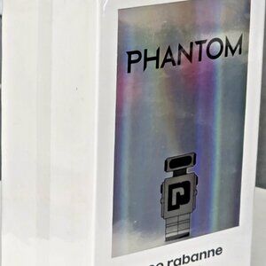 $121 MSRP- Phantom by Paco Rabanne 3.4 oz Men's EDT Spray- (Authentic & Sealed)